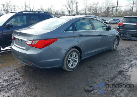 2012 Hyundai Sonata Gls z USA, uszkodzony, nr VIN 5NPEB4ACXCH431663